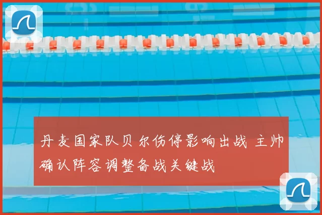 丹麦国家队贝尔伤停影响出战 主帅确认阵容调整备战关键战